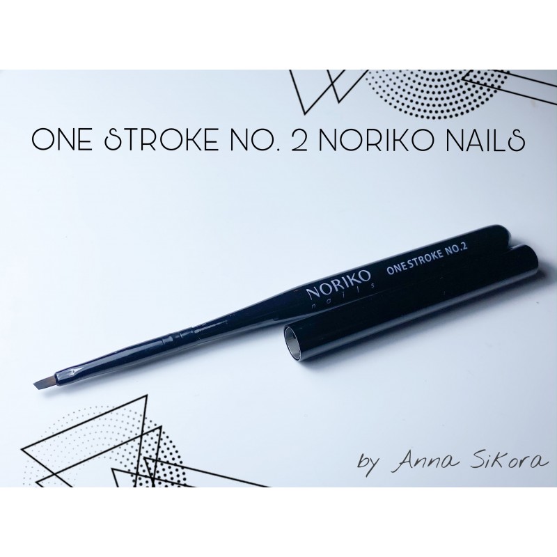 One Stroke Brush No. 2 Noriko Nails