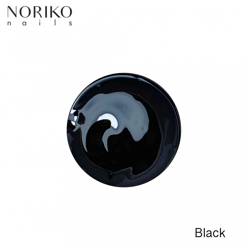 Black Paint Gel Noriko Nails