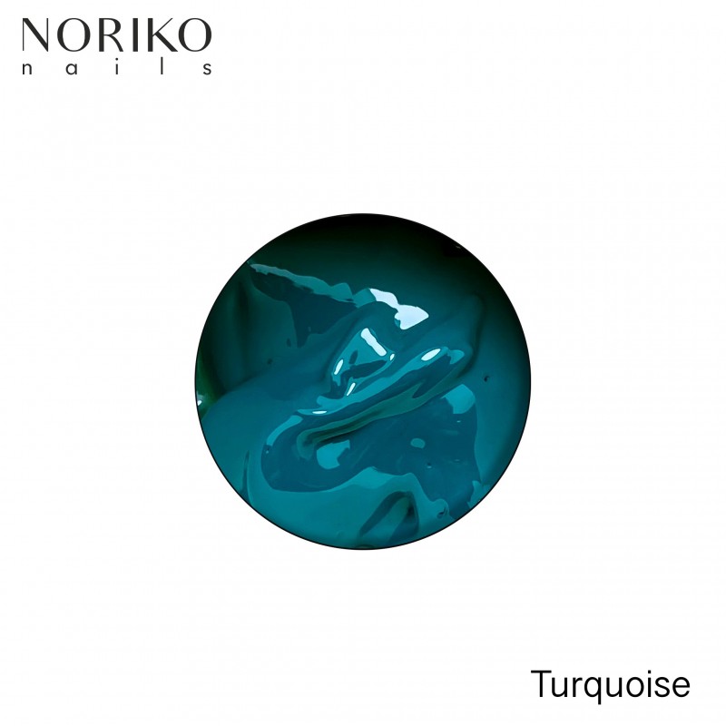 Turquoise Paint Gel Noriko Nails