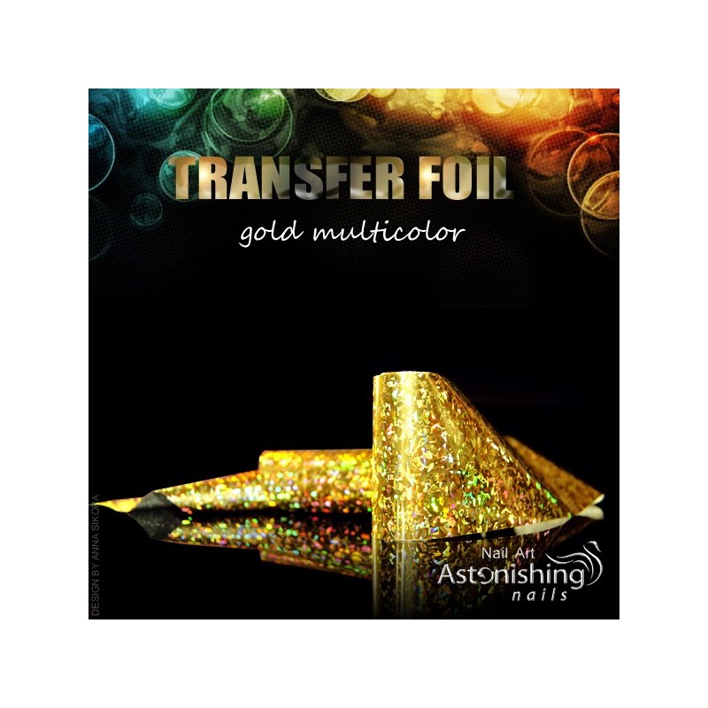 Folia transferowa GOLD MULTIKOLOR 065G3