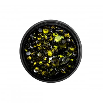 Golden Olive Rhinestone