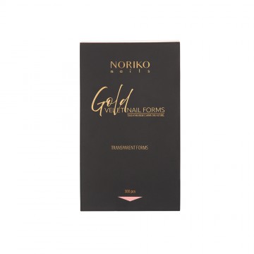 Gold Velvet Nail Forms 300 pcs